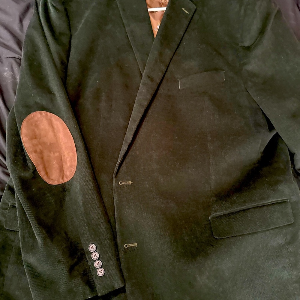 Polo Ralph Lauren Blazer 56R Brand New Green Corduroy